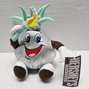 Tag Statue of Liberty Hershey's Chocolate Kiss Plush New York Stuffed Toy Decor